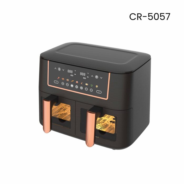 مقلى كهرباء هوائي كريست مزدوج 8.4 لتر CR-5057